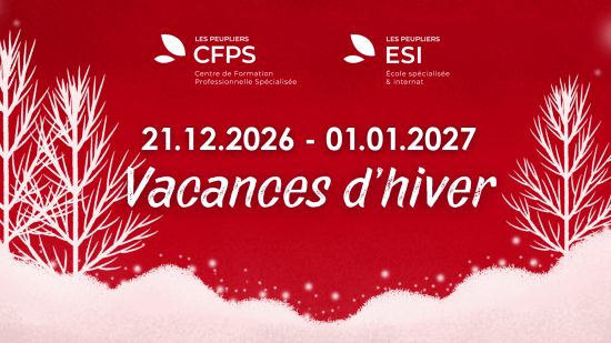 Image Vacances d'hiver du CFPS et du secteur scolaire